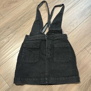 Free people denim overalls